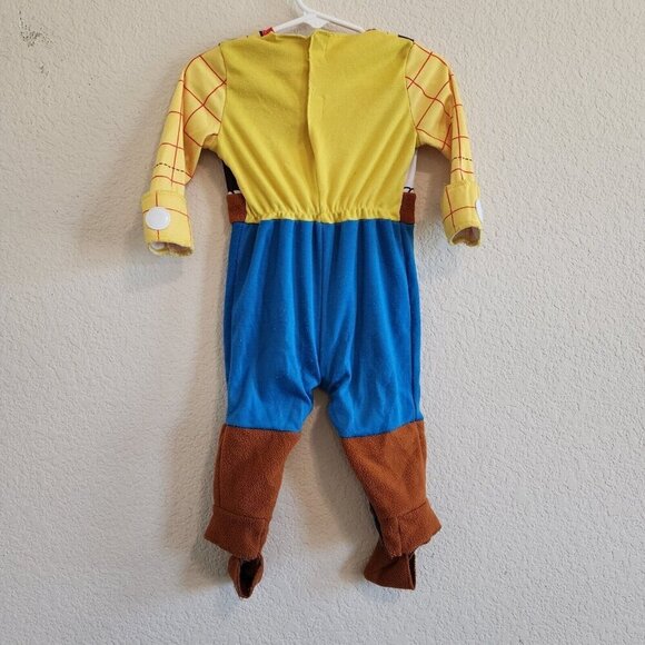 Disney Baby Woody Toy Story One Piece Halloween Costume Easy Open Boys 6-12M - Picture 6 of 12